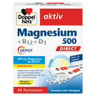 Bild: DOPPELHERZ Magnesium 500 + B12 + D3 Direkt